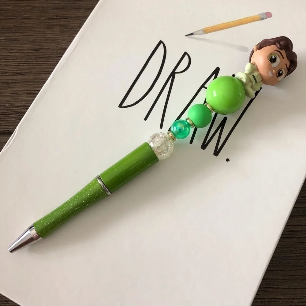 Disney doorables: The Princess and The Frog: Prince Naveen handmade beaded pen